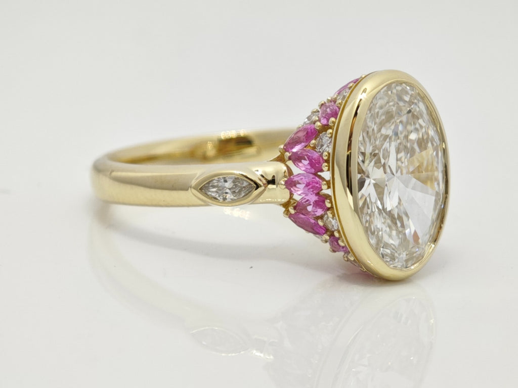 Pink Sapphire Oval