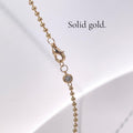 The Signature Ball Chain || Solid Gold