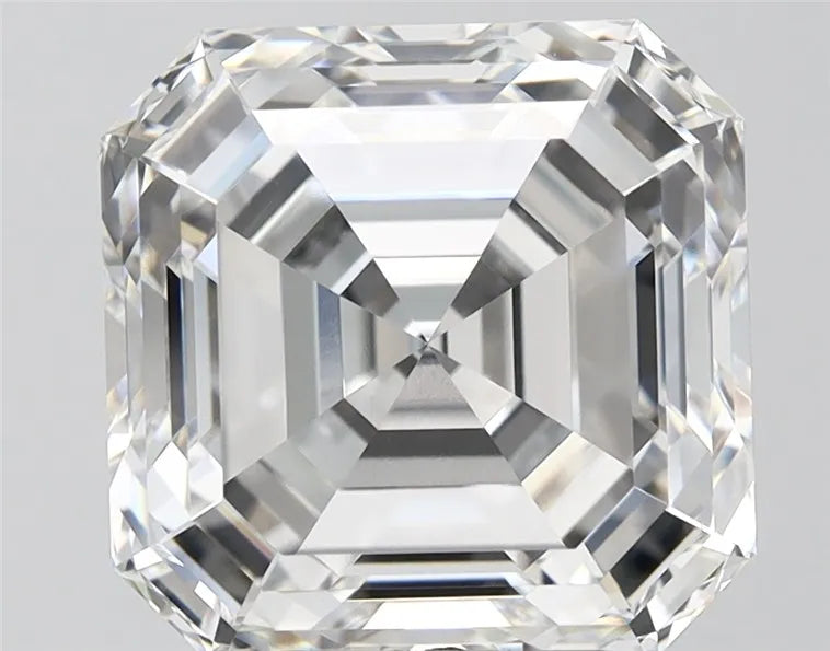 7.55ct Asscher Lab Grown Diamond (Colour F, Clarity VVS2, IGI Certified)