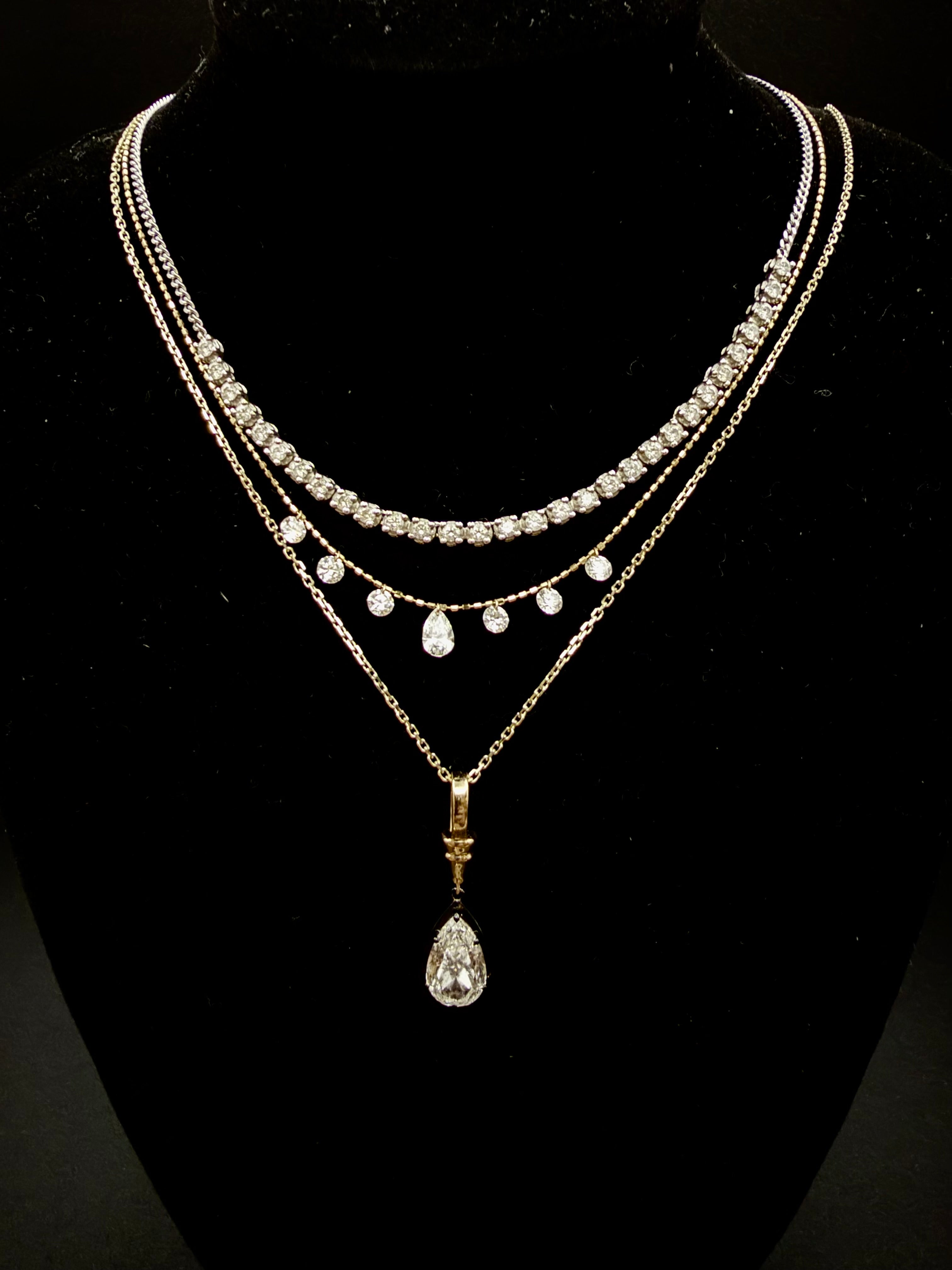 The Hope Pear Pendant