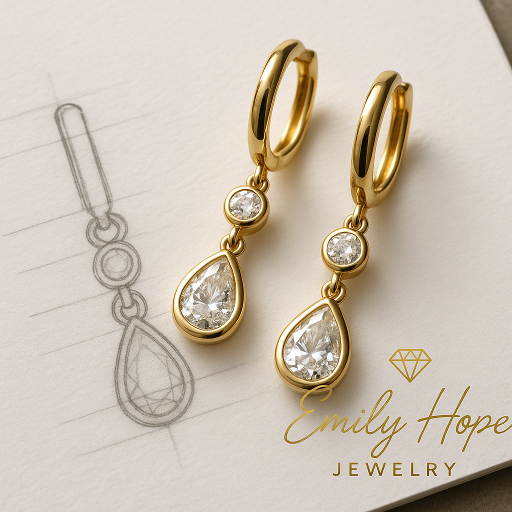 The Convertable Pear & Round Duo Drops