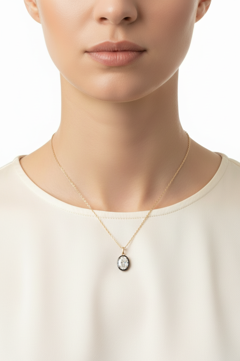 The Hope Oval Pendant