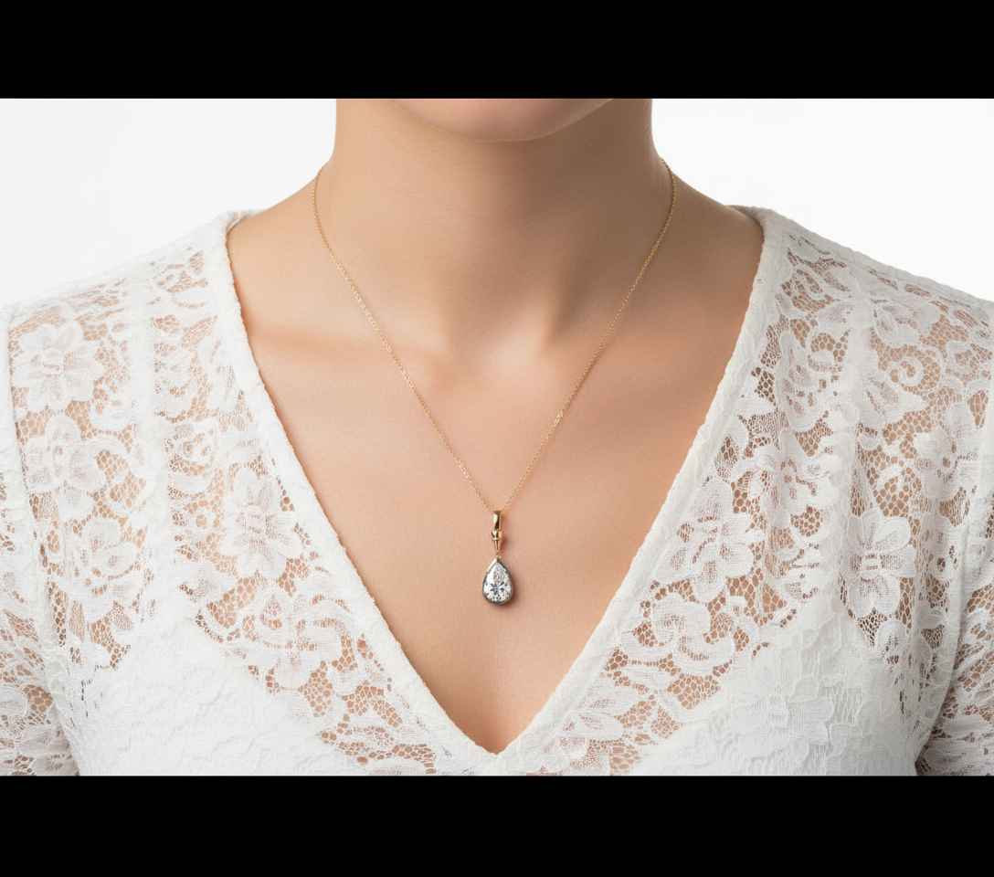 The Hope Pear Pendant