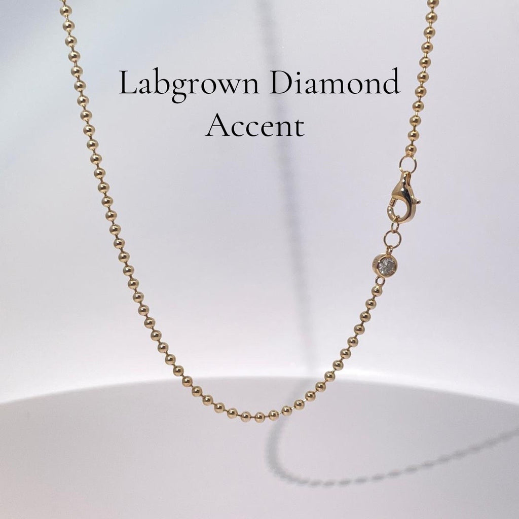 The Signature Ball Chain || Solid Gold