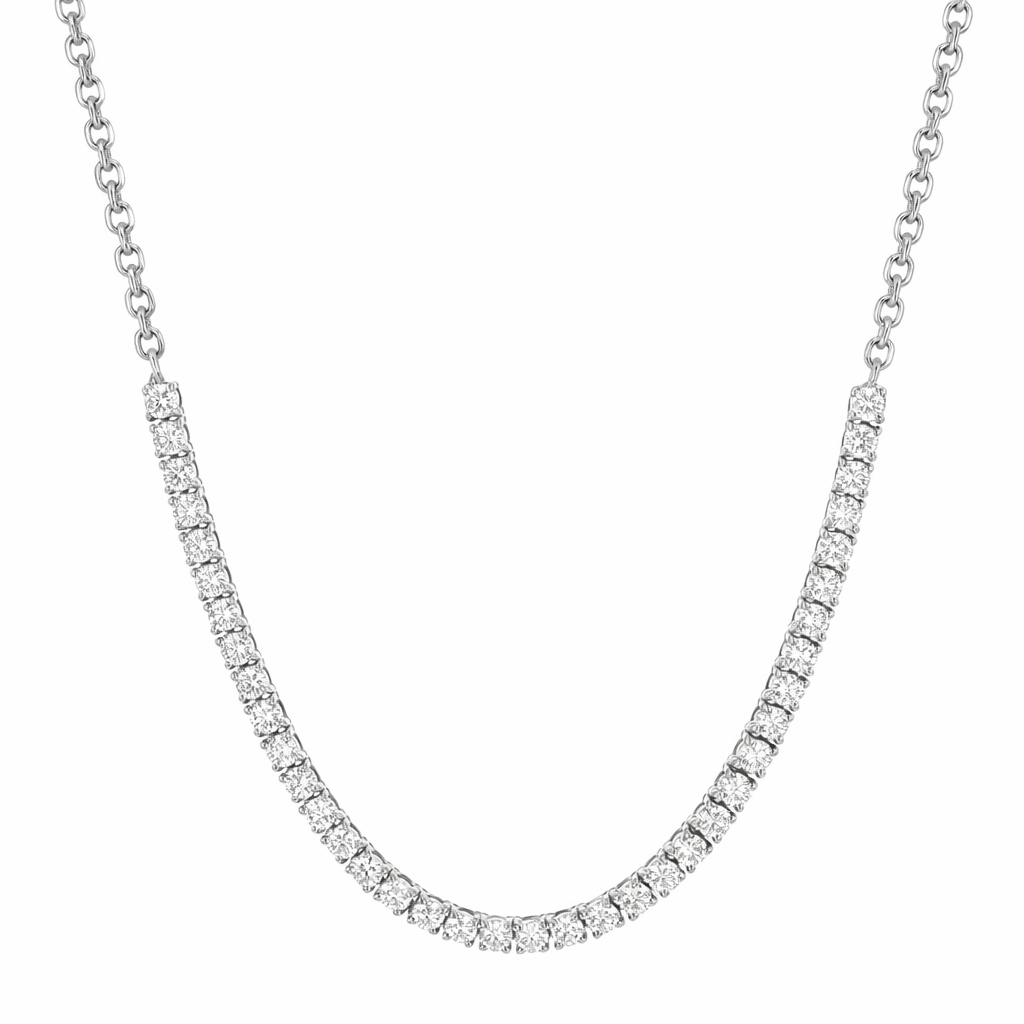 The Emily Diamond Tennis Necklace