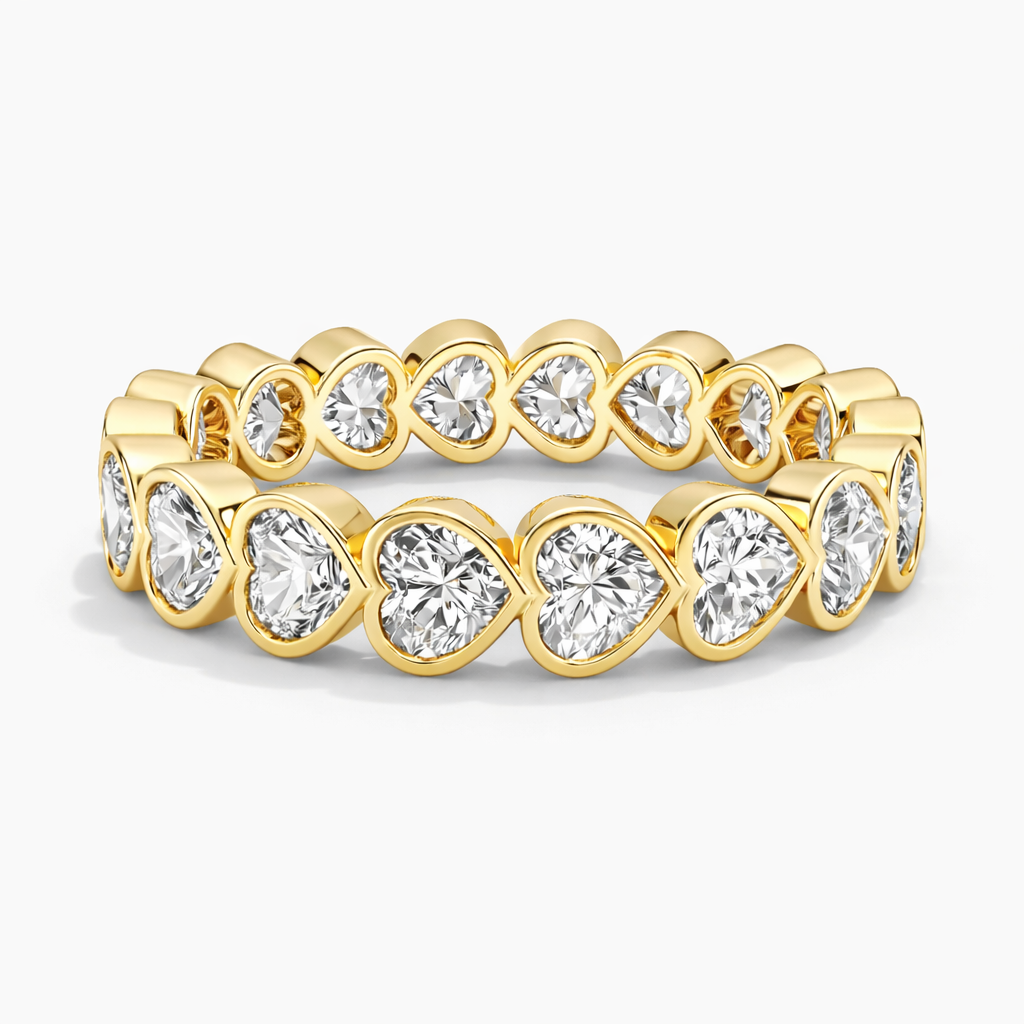 The Heart Eternity Labgrown Diamond Band