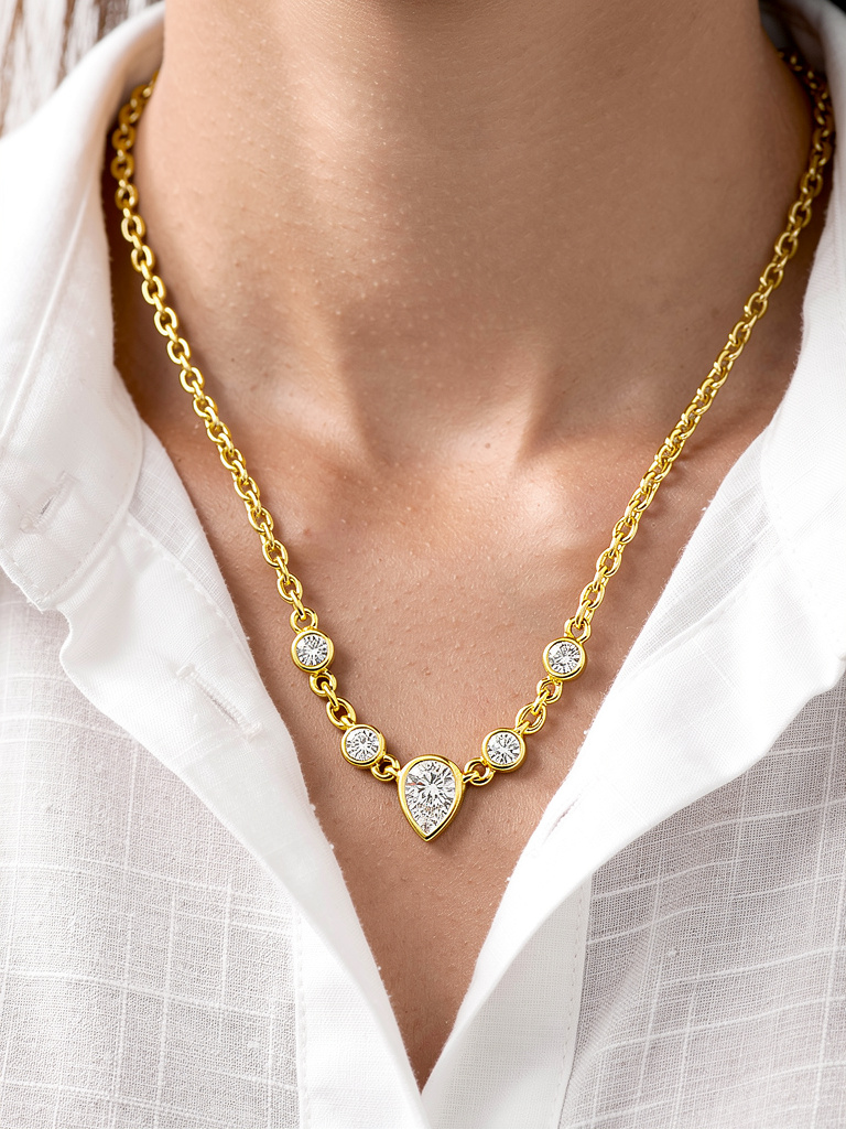 The Pear Combo Necklace