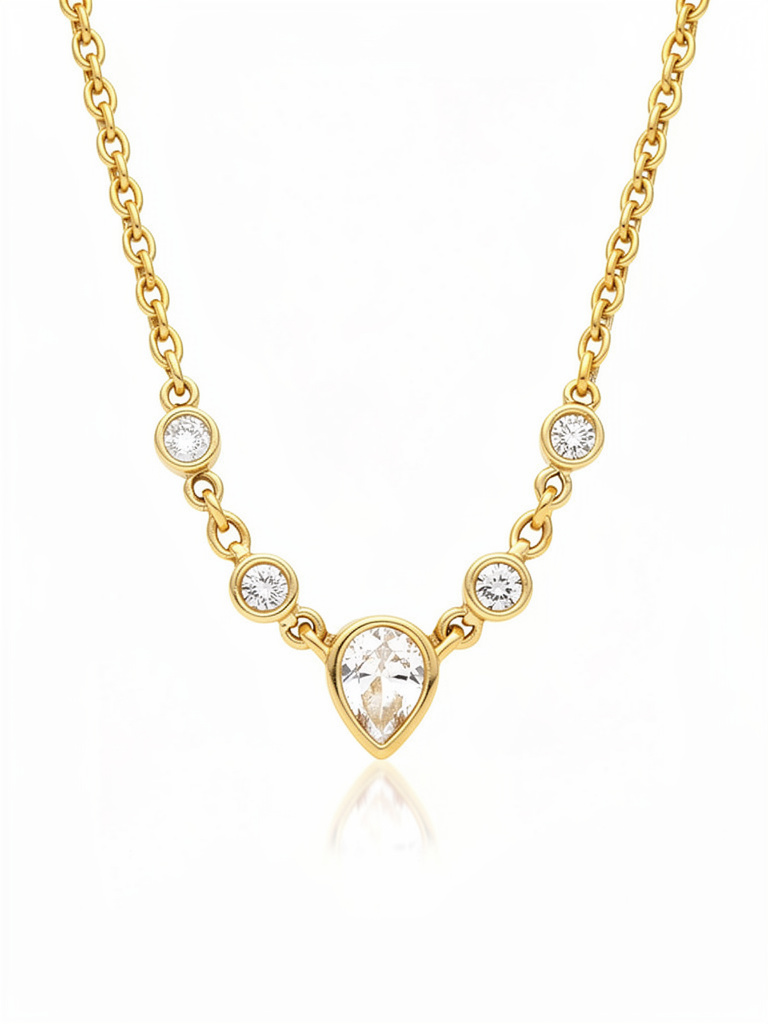 The Pear Combo Necklace