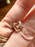 2.07Ctw Fancy Brown Labgrown Asscher Diamond