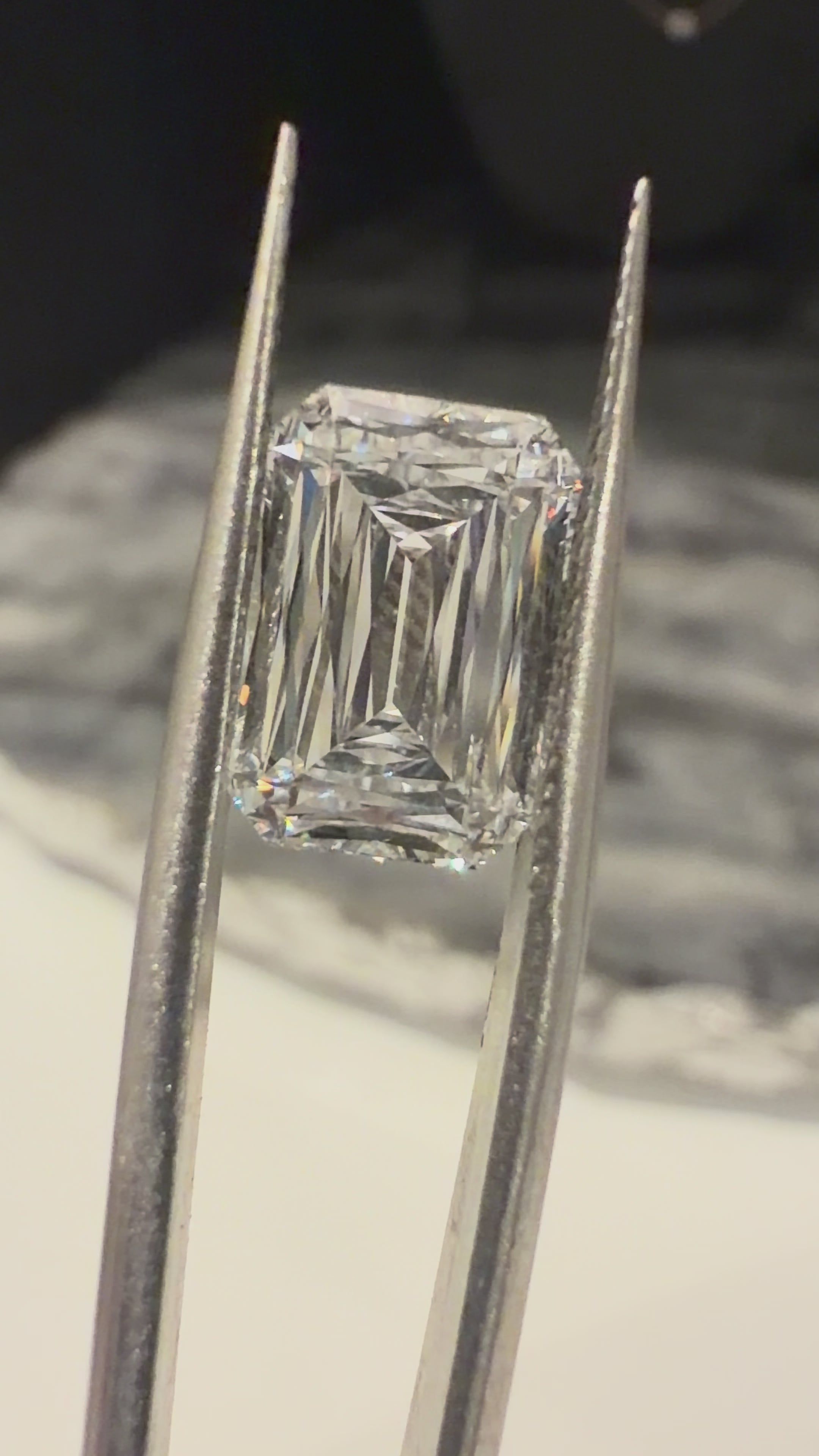 4.71 Criss Cut D color Vs2 Certified Labgrown Diamond