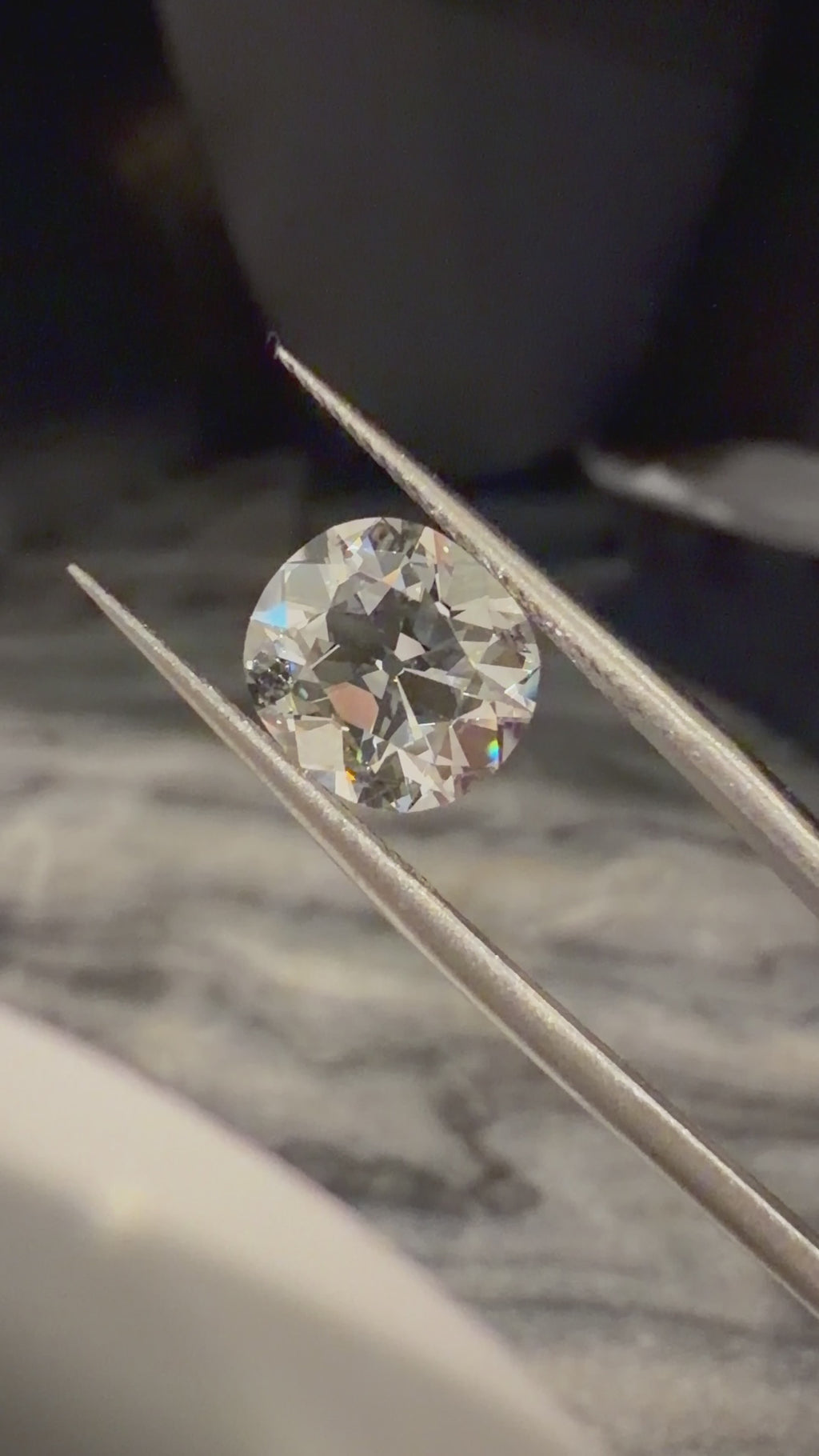3.09 ctw Old Mine Labgrown Diamond
