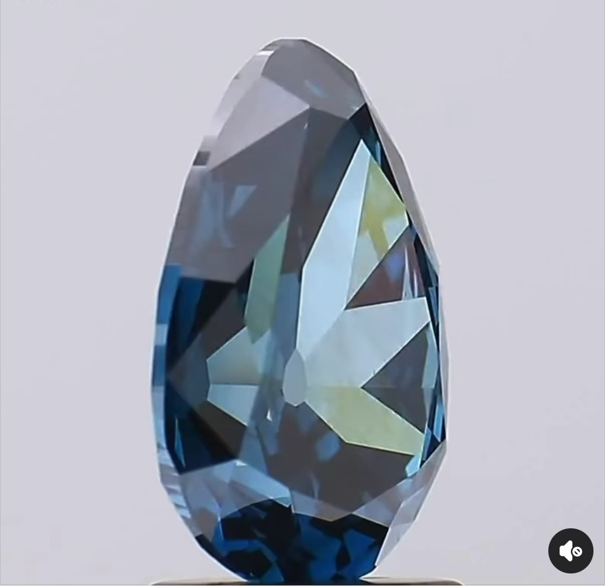 2.3 Ctw Fancy Deep Blue European Cut