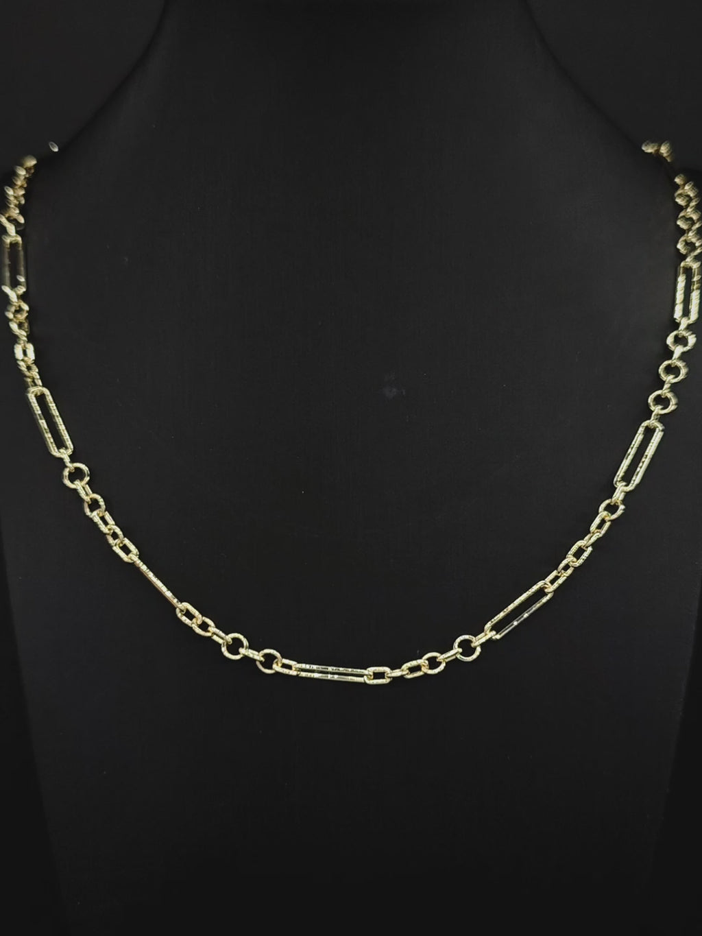 Solid Gold Trombone Chain
