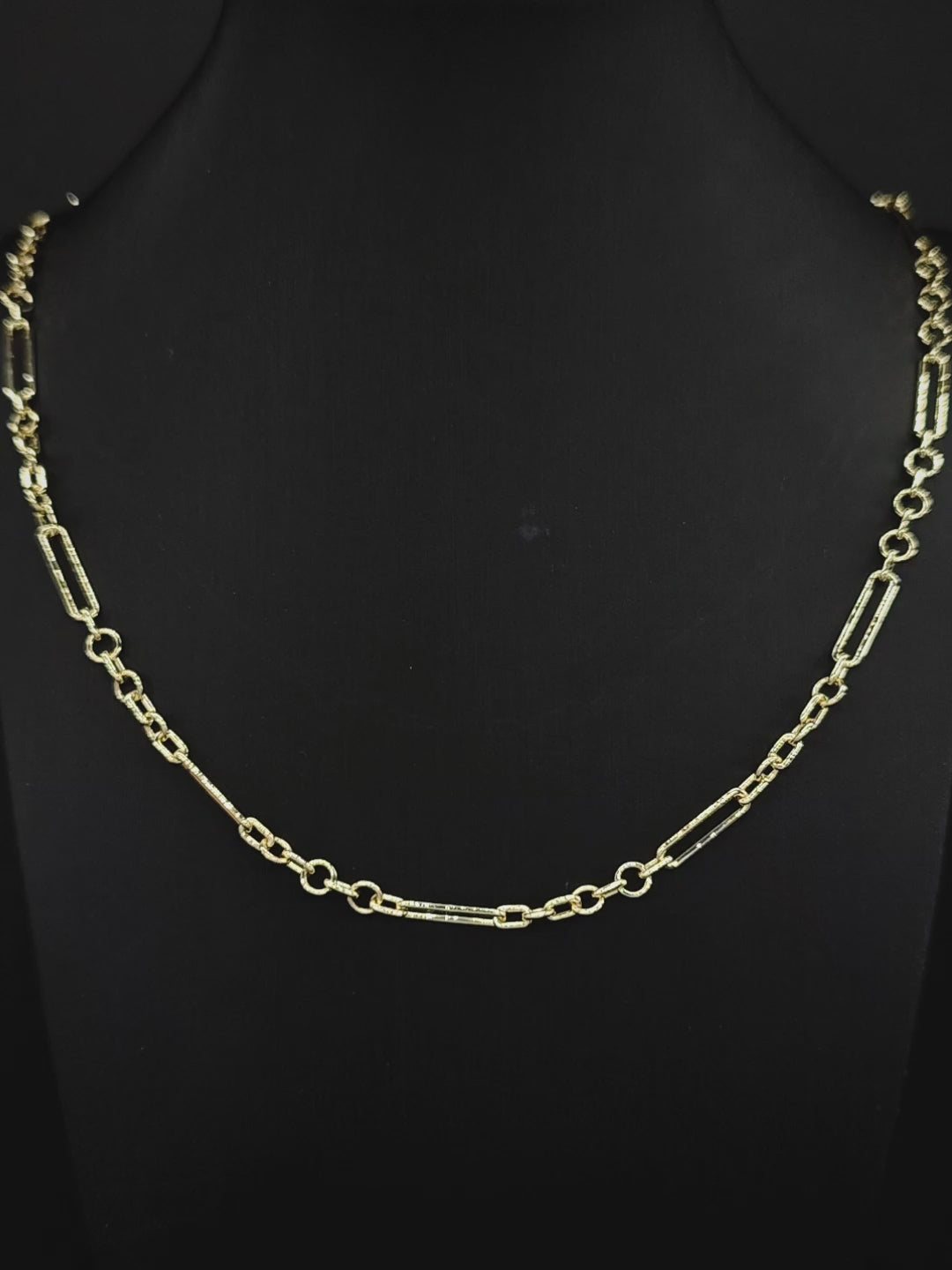 Solid Gold Trombone Chain