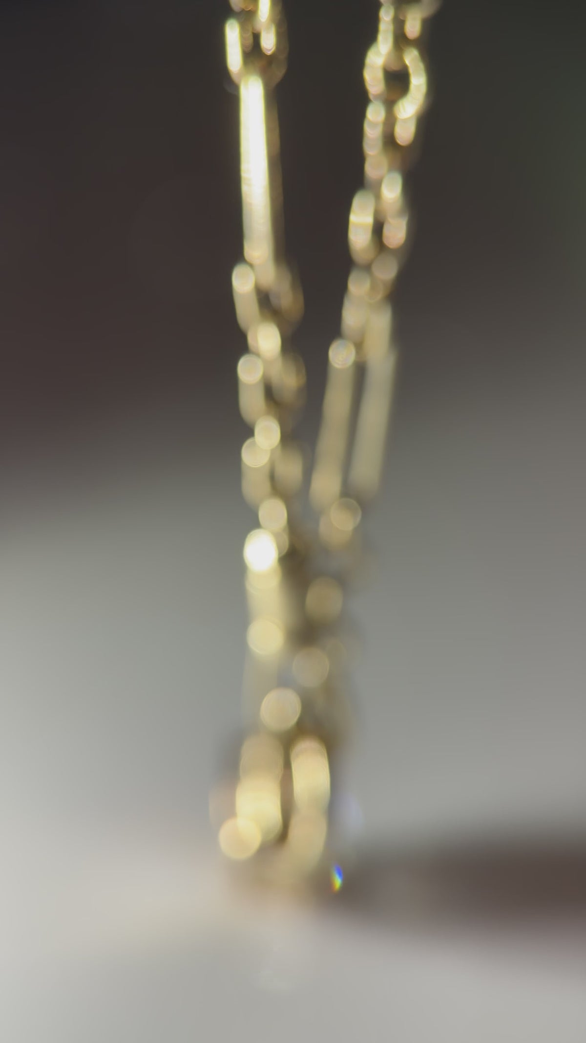 Solid Gold Trombone Chain
