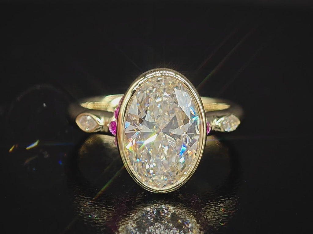 Pink Sapphire Oval
