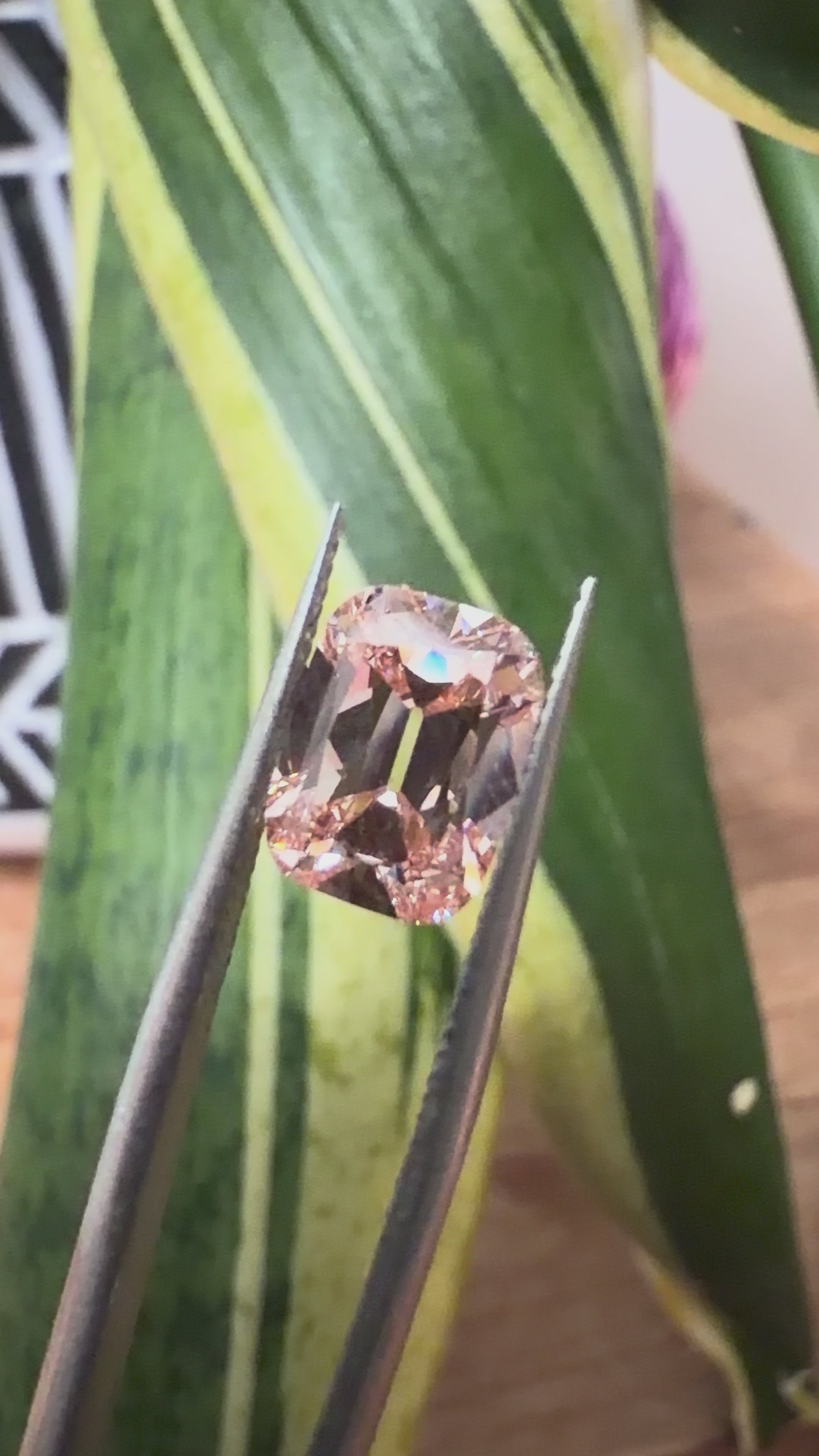 2 .60ct Fancy Intense Pink Cushion Brilliant Lab-Grown Diamond (IGI Certified