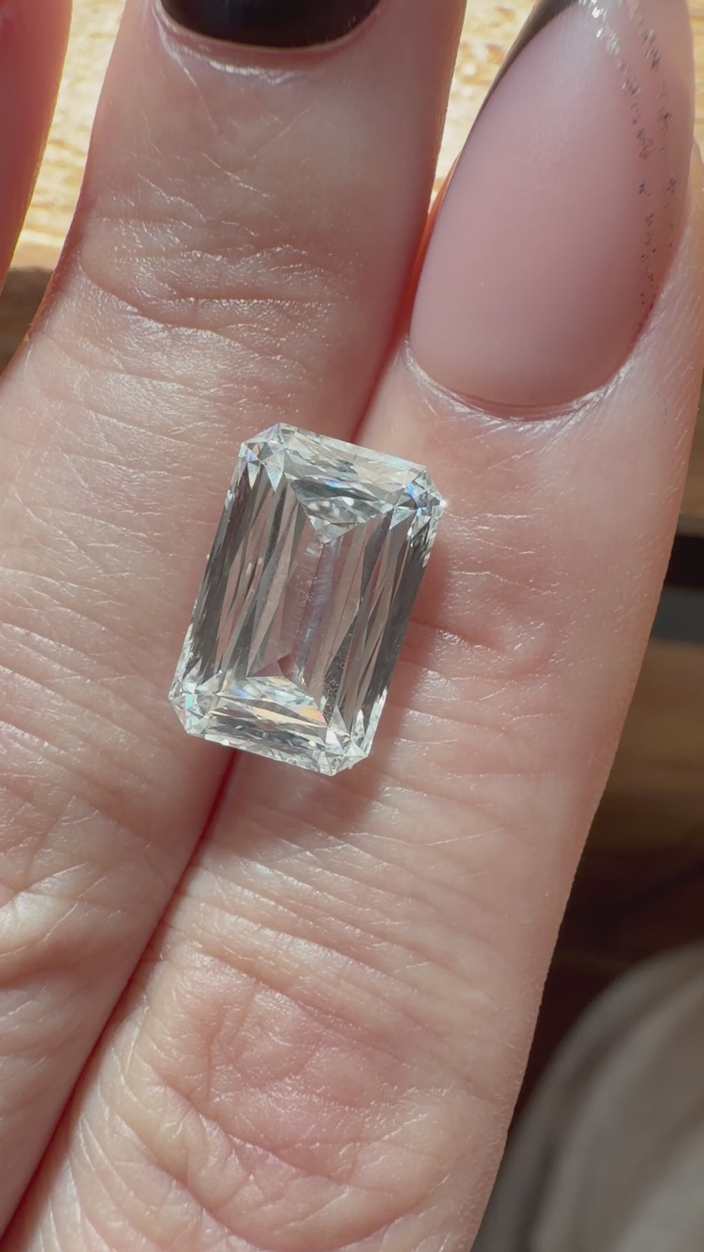 Radiant 5.50ct F VS1 EX EX Certified Labgrown Diamond