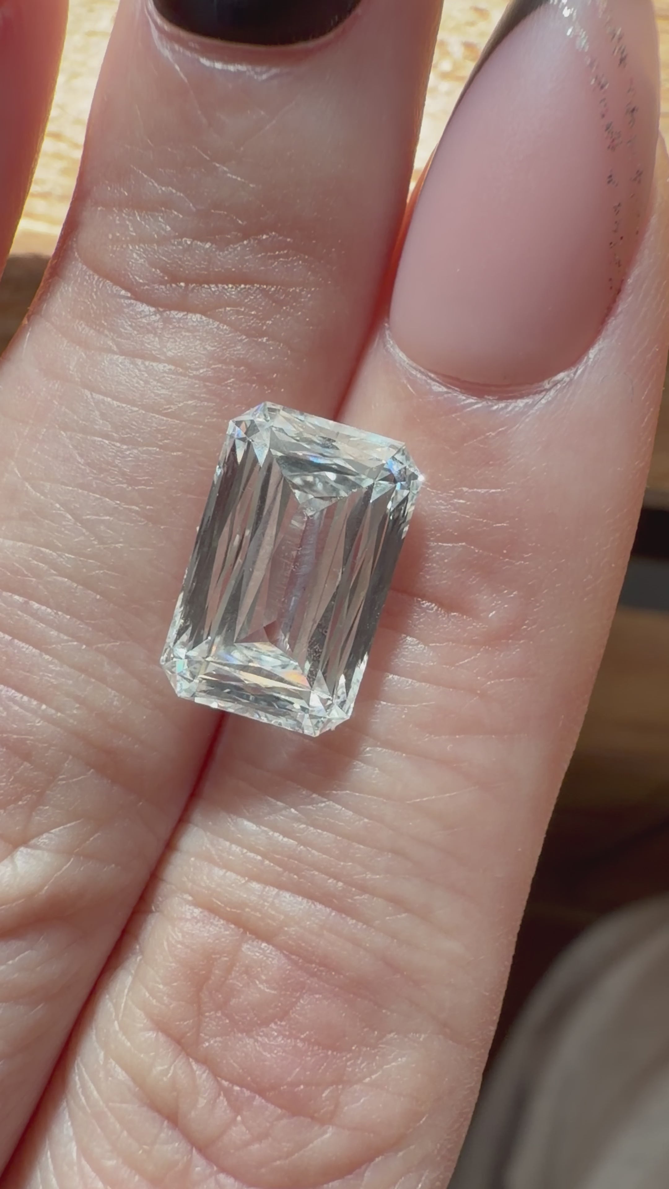 Radiant 5.50ct F VS1 EX EX Certified Labgrown Diamond
